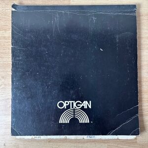 VINTAGE MATTEL OPTIGAN ORGAN RECORD HOLDER - 14 DISC BINDER BOOK ONLY - RARE !!!
